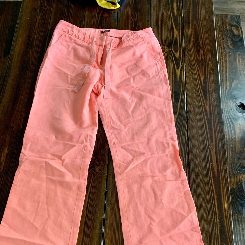 J crew linen pants
